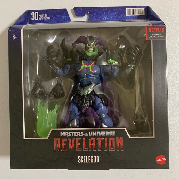 MASTERVERSE The Masters of The Universe: Revelation SKELEGOD Action Figure-NIB - Picture 5 of 11